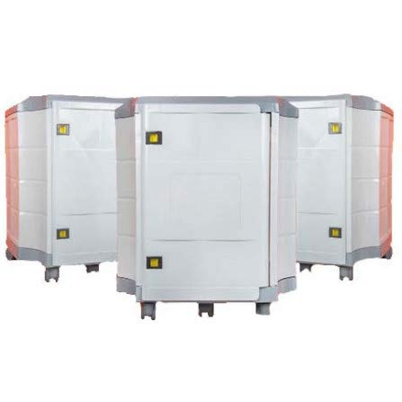 AMARON COMBO AMARON HI-Backup 880VA UPS + 200 AH Battery + Trolley, White and Green
