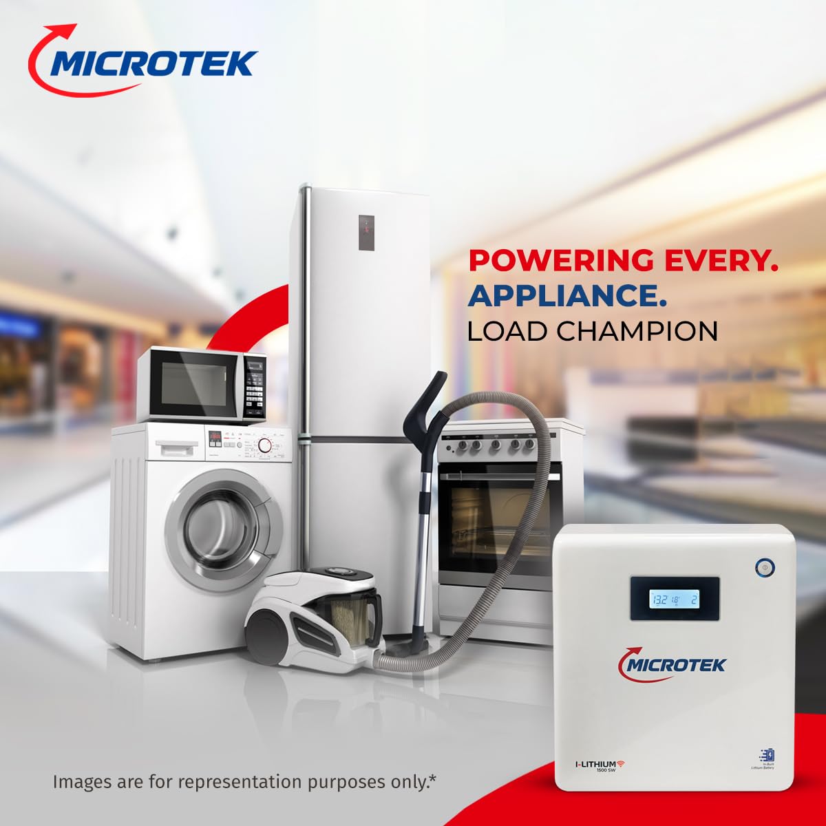 Microtek I-Lithium 1500 SW WiFi Pearl Edition Inverter 
