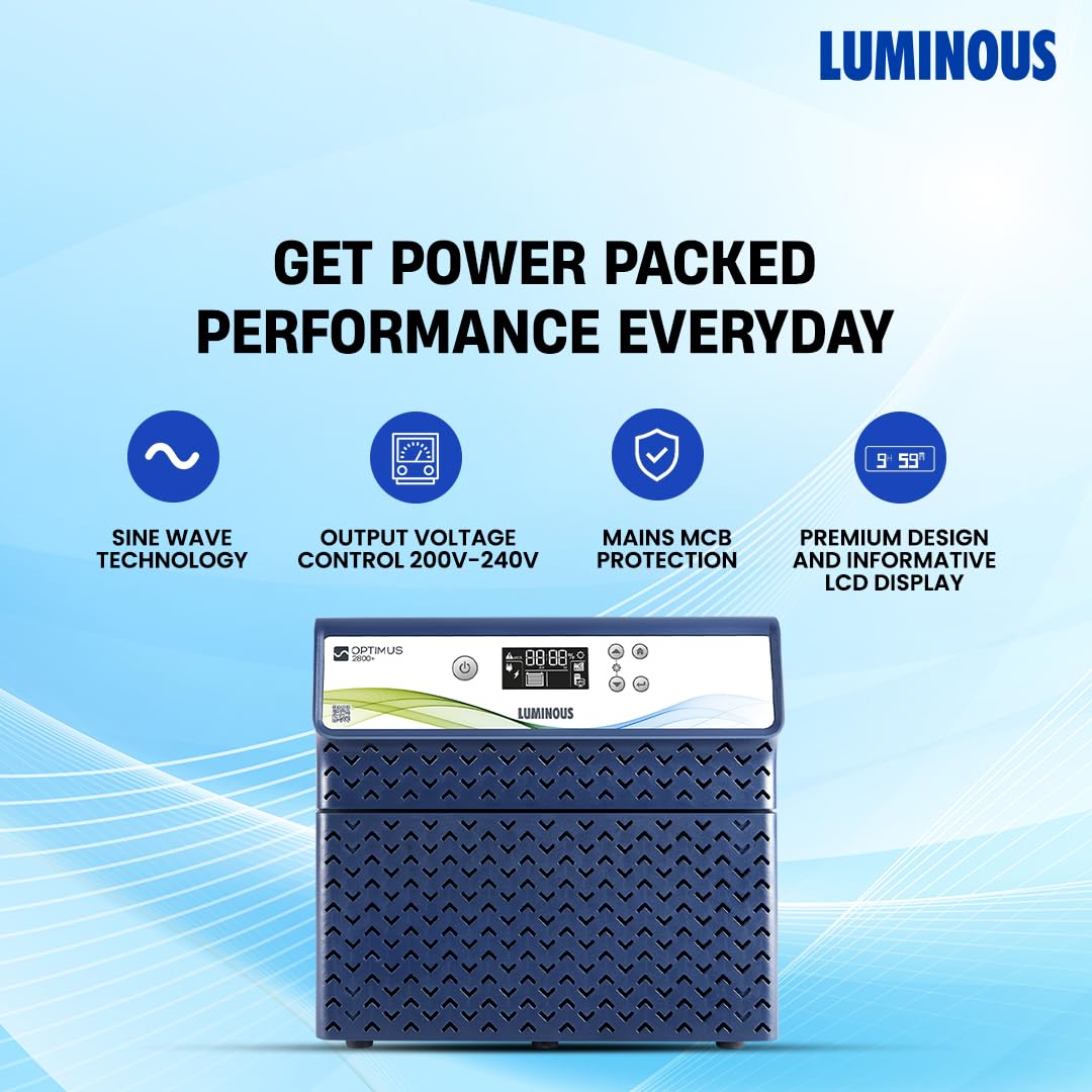 LUMINOUS OPTIMUS SINE WAVE UPS 2800+/24V