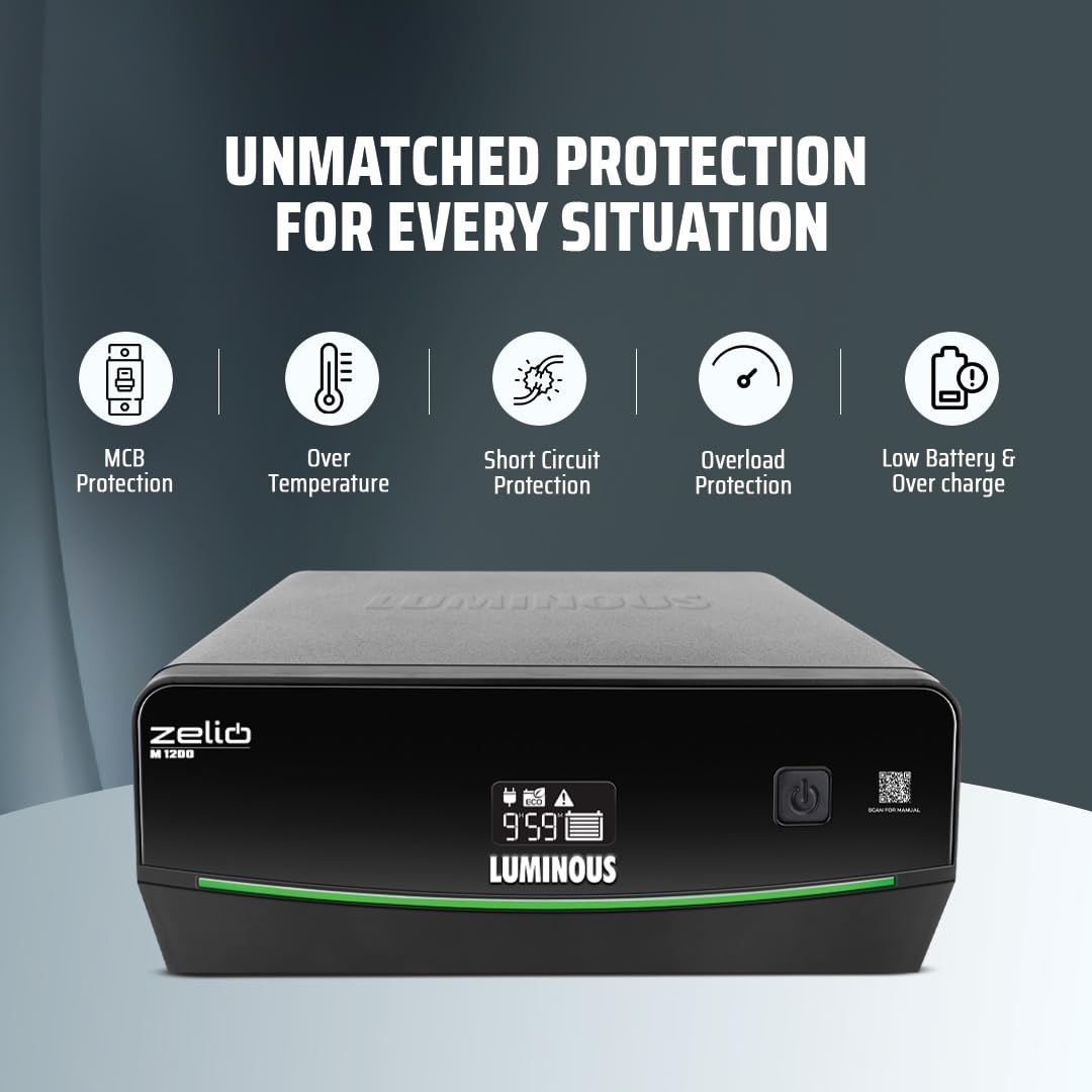 LUMINOUS INVERTER ZELIO M 1200 VA