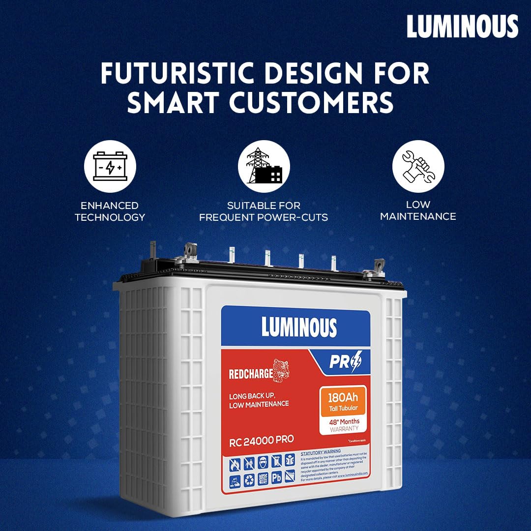Luminous Red Charge RC 24000 PRO