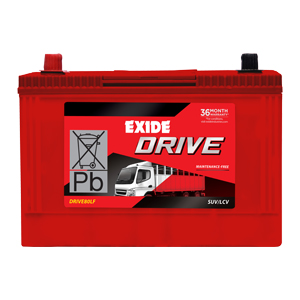 EXIDE DRIVE DRIVE80LF (90 AH)