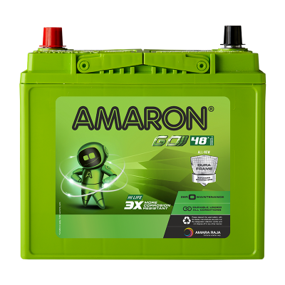 AMARON GO Automotive Battery - 50B24L (AAM-GO-00050B24L) (50 AH)