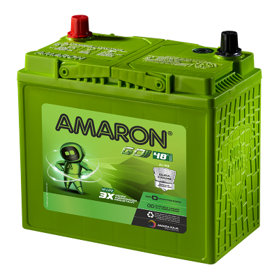 AMARON GO Automotive Battery - 50B24L (AAM-GO-00050B24L) (50 AH)
