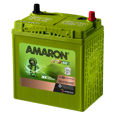 AMARON GO Automotive Battery - BH38B20R (AAM-GO-0BH38B20R) (35 AH)