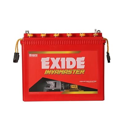 EXIDE INVAMASTER IMST1500, 12V 150Ah Short Tubular Inverter Battery for Home and Office with Warranty - 60 Months (36 FOC+24Pro Rata)