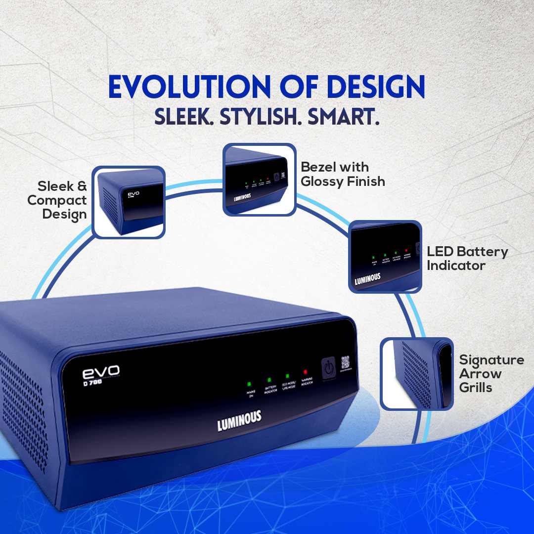 Luminous EVO D 700 | Squarewave Inverter