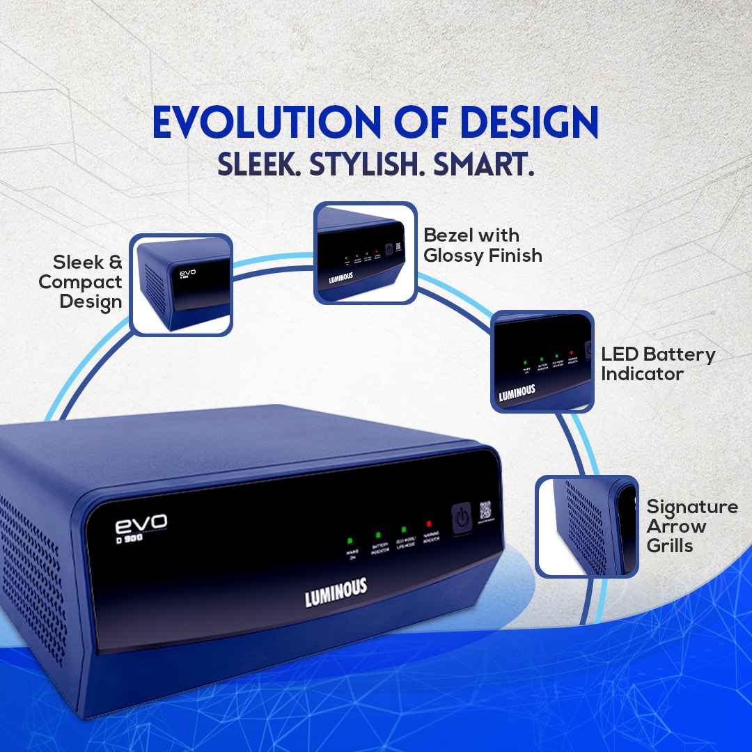 Luminous EVO D 900 | Squarewave Inverter